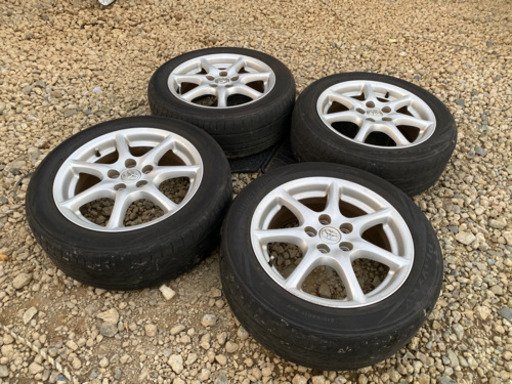 17インチ アルミ タイヤ エスティマ50 純正