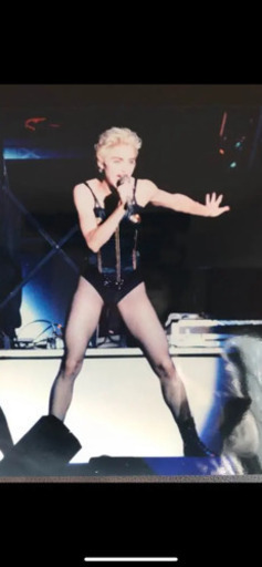 大変貴重❗️『マドンナ』の生写真❗️1987年マドンナが大阪球場で日本初ライブ！