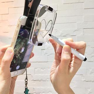 あなたもK 【新品】　スマホに取り付けカメラにメッセージ！手書きの文字を動画や写真に入れて撮影できるスマートフォンアクセサリー。の画像