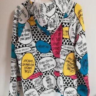 STUSSY(スチューシー)ポップバブル柄パーカーの画像