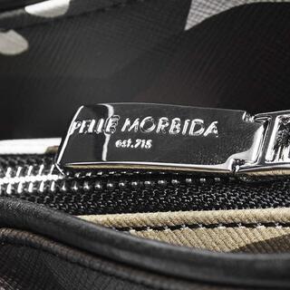 PELLE MORBIDA ペッレ モルビダ PMO-ON001 ONDA オンダ リモンタ製 PVC カモフラ柄 横型トートバッグ の画像