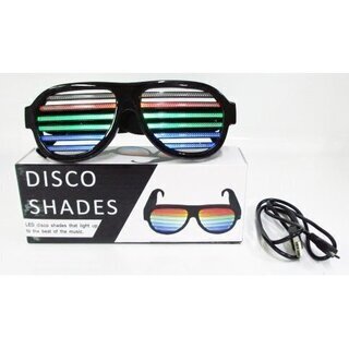 パーリーピーポーLEDシェイド　【新品未開封】コスプレ 衣装 サングラス led メガネ 光るグッズ フェス EDM パーティー パリピ ダンス   の画像