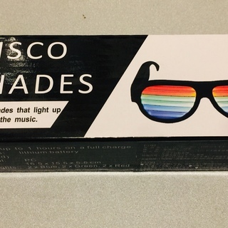 パーリーピーポーLEDシェイド　【新品未開封】コスプレ 衣装 サングラス led メガネ 光るグッズ フェス EDM パーティー パリピ ダンス   の画像