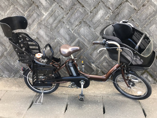 １９５電動自転車ブリジストンアンジェリーノ２０インチ　長生き８アンペア