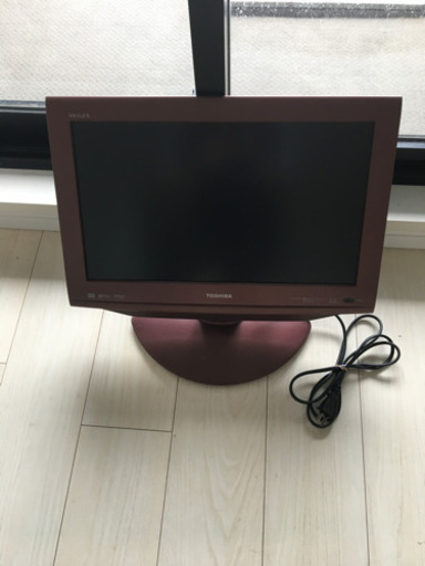 TOSHIBA REGZA 液晶テレビ　19インチ　ハードディスク内蔵