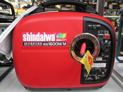 新ダイワ　発電機　IEG1600M/M　未使用