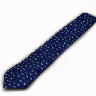 LOUIS VUITTON【ルイヴィトン】ネクタイ　ブルー　メン...