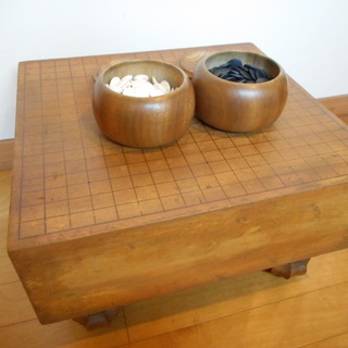 碁盤と将棋盤