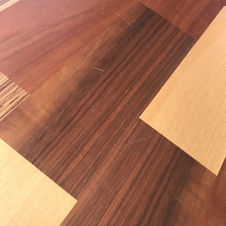 コタツ　木製オシャレテーブルの画像