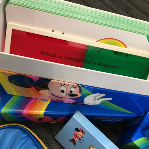 購入 ワールドファミリー ディズニー英語 トークアロングカード