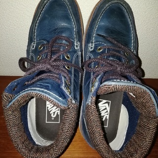 VANS　 ハイカット スニーカー　BPW　US7 　25.0    美品の画像