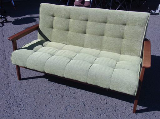 南12条店 ２人掛ソファ グリーン系 シンプルザイン