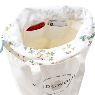 ウェッジウッド×グロー コラボ 260周年記念ロゴバッグ の画像