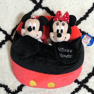 【新品】ディズニー 足ポカクッション カーテンタッセル 3点