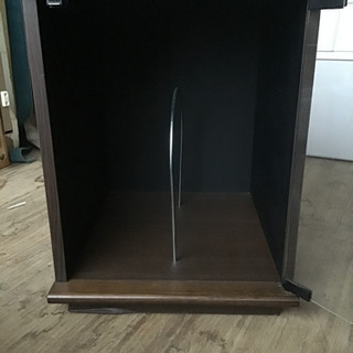 引渡し決定　中古　レコード収納棚　の画像