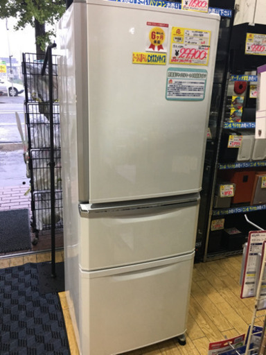 10/26 値下げ 2011年製 MITSUBISHI 三菱 335L冷蔵庫 MR-C34T-W
