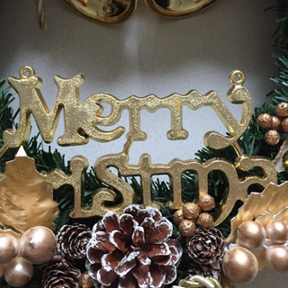 クリスマスリースの画像