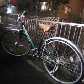 自転車　シティタイプ　27インチ