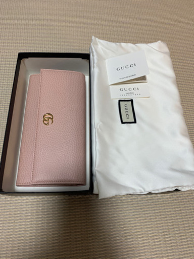 未使用GUCCI、女士長財布