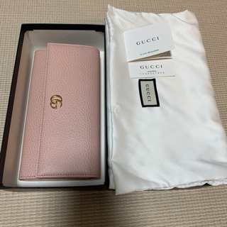 未使用GUCCI、女士長財布