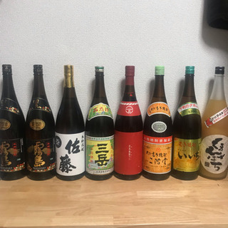 焼酎、果実酒8本セット