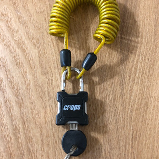 自転車　ワイヤーロック