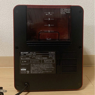 【美品】シャープ ヘルシオ お茶PRESSO TE-TS56V-R 取説 レシピ本付 通電確認済 SHARP HEALSIO お茶プレッソ レッドの画像