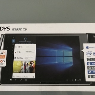 Windowsタブレット ODYS Winpad X9 キーボードケース付き