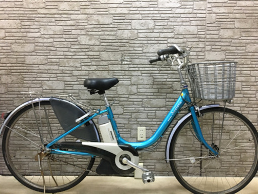 東京23区配達無料  新基準  ブリヂストン アシスタ  6Ah リチウム 電動自転車 中古 26★
