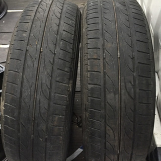 155/65R14 ダンロップEC202 2本  5部山