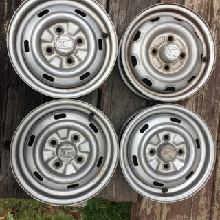 ホンダ アクティ スチールホイール 純正 センターキャップ有 1...