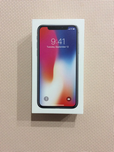 iPhone X 10 スペースグレイ　販売