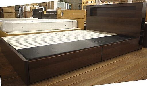 激安ダブルベッド！16800円！現品特価品！通常ネット価格59800円！引き取り価格