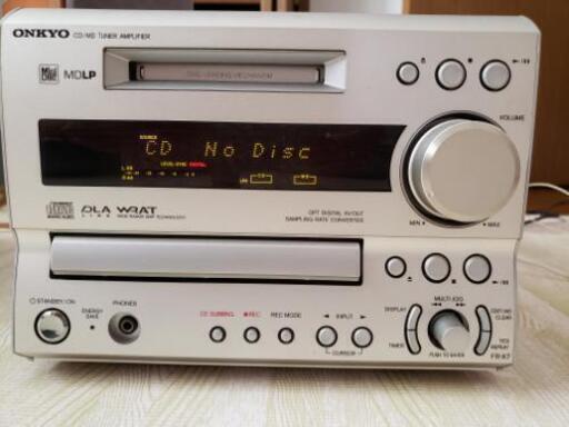 ONKYO CD/MD　FR-X7　コンポ