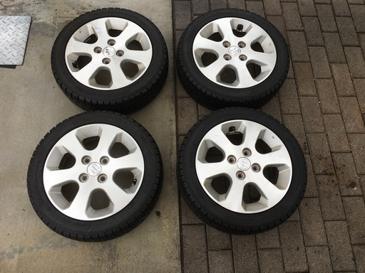 165/55-R14 スタッドレスタイヤ・アルミホイール　4本セット