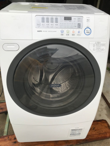 ★ドラム式全自動洗濯機9k★１３８００円★★ＳＡＮＹＯ★稼働品★