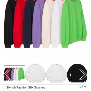 19fw シュプリーム Supreme Small Box Crewneckの画像