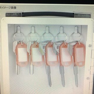 新品！ 業務用 キーボックス 暗証番号式 壁掛け 暗証番号 50個収容の画像