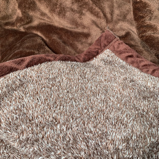 なめらか吸湿発熱毛布&ふんわりフランネル敷きパッドセット　お値下...