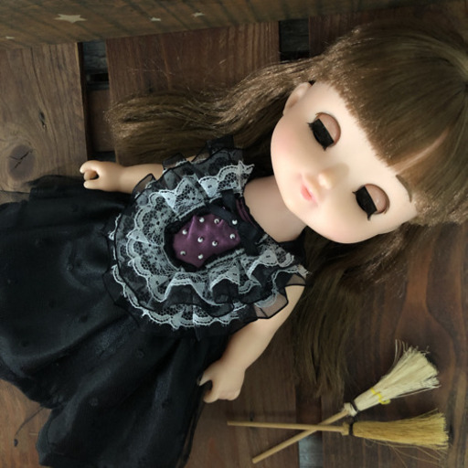 ソランちゃん、メルちゃん用 ドレス、ボレロ2点セット