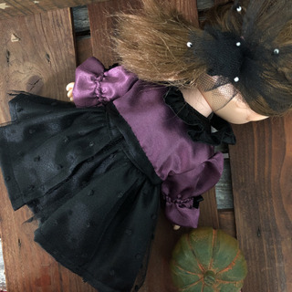 ソランちゃん、メルちゃん用 ドレス、ボレロ2点セットの画像