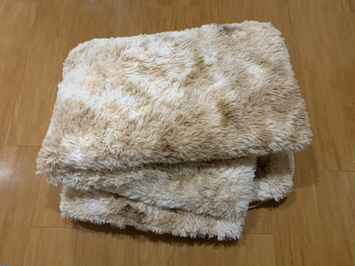 ラグカーペット カーキ 240cm×200cm(3畳)
