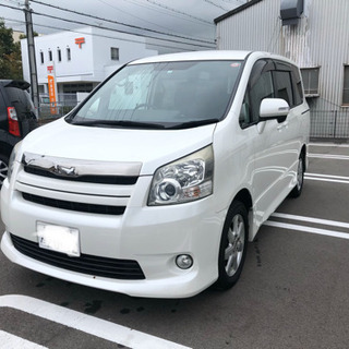 綺麗で人気の70ノア！車検付き！パール！格安ですぐ乗れます！