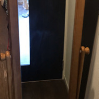 (姿見鏡)スタンドミラー　キャスター付