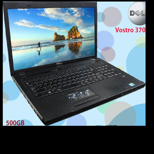 送料無料 17.3型 DELL Vostro 3700 インテル Core i3-M370 プロセッサー（2.40 GHz） HDD 500GB メモリ 4GB Windows 10 WPS マルチ カメラ テンキー付