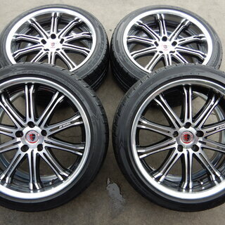 ブタ　Work シュバート　19インチ WORK シュバート 19インチホイールタイヤセット