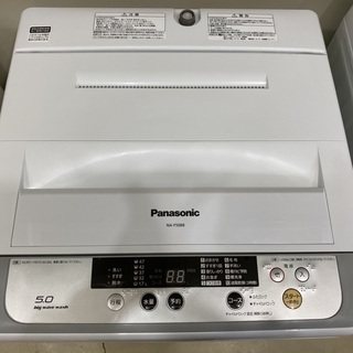 洗濯機 パナソニック Panasonic NA-F50B8 2015年製 5.0kg 中古品