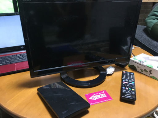 SHARP テレビ19型　ジャンク