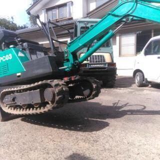 コマツ　PC03-1  ミニユンボ　の画像