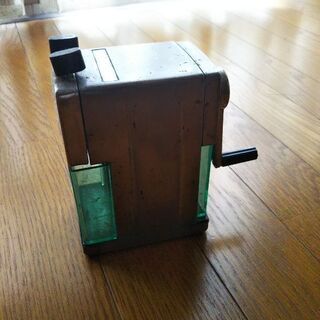懐かしや～【手動式鉛筆削り】の画像